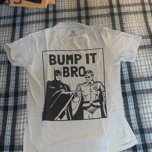 DC Comics White Batman and Robin Graphic Tee